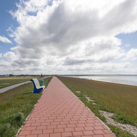 Direkt Am Deich - Ferienwohnung Oland Im Gaestehaus Am Badedeich Dagebüll Exterior foto